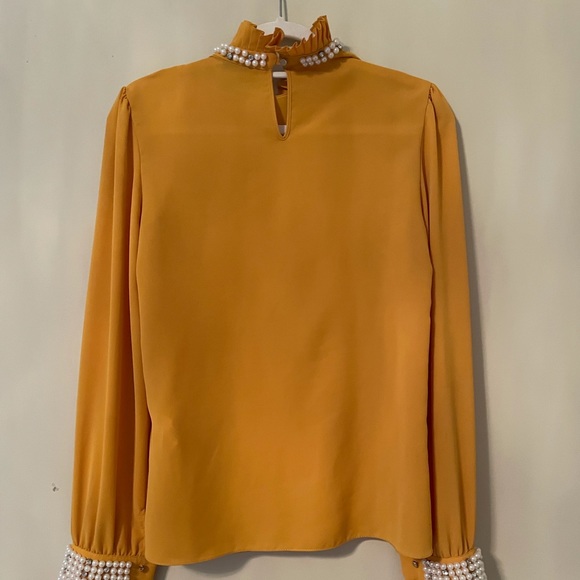EXPLOSION- mustard blouse - Picture 6 of 8